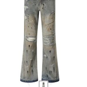 Men’s graffiti jeans